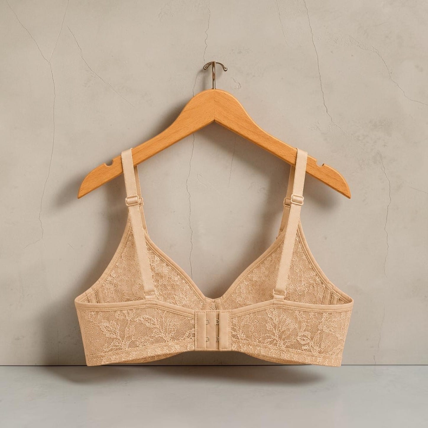 Soft Floral Lace Bra