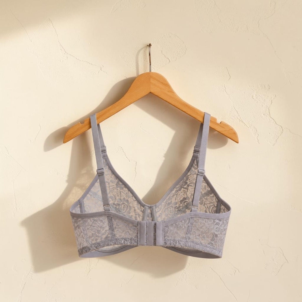 Soft Floral Lace Bra